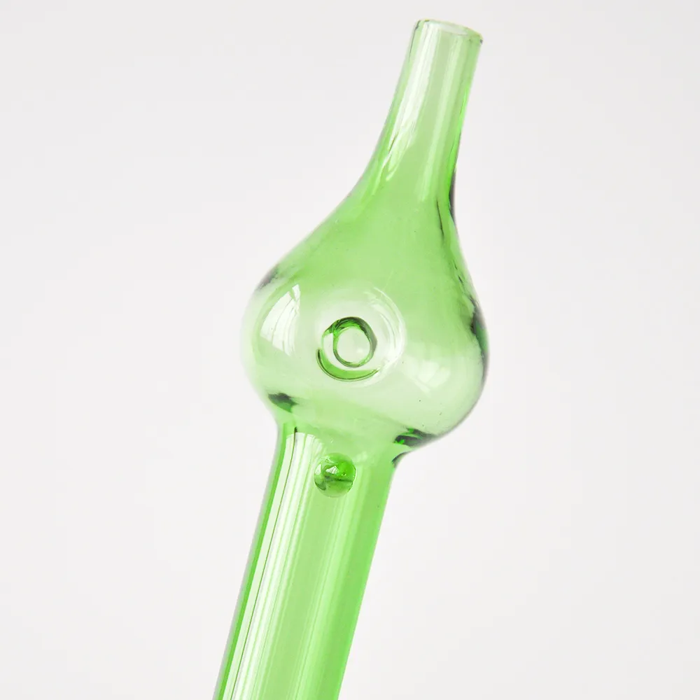 6 Inch Clear Glass Nectar Collector Dab Pipe - 10mm