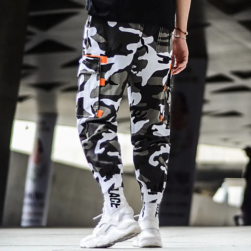 Camo hip shop hop pants