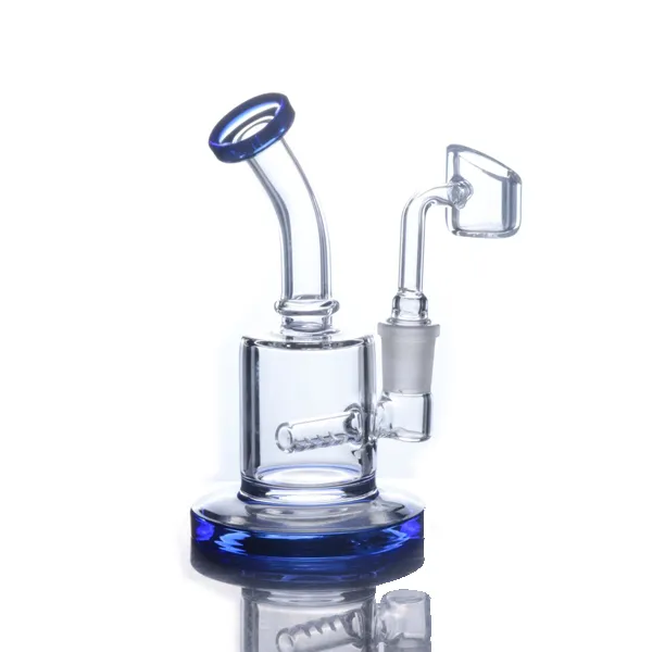 Narguilés Bécher bong Conduites D'eau En Verre Épais 14mm Bol Accessoires Pour Fumer De L'huile Percolateur Conduites D'eau Heady Rigs Ashcatcher