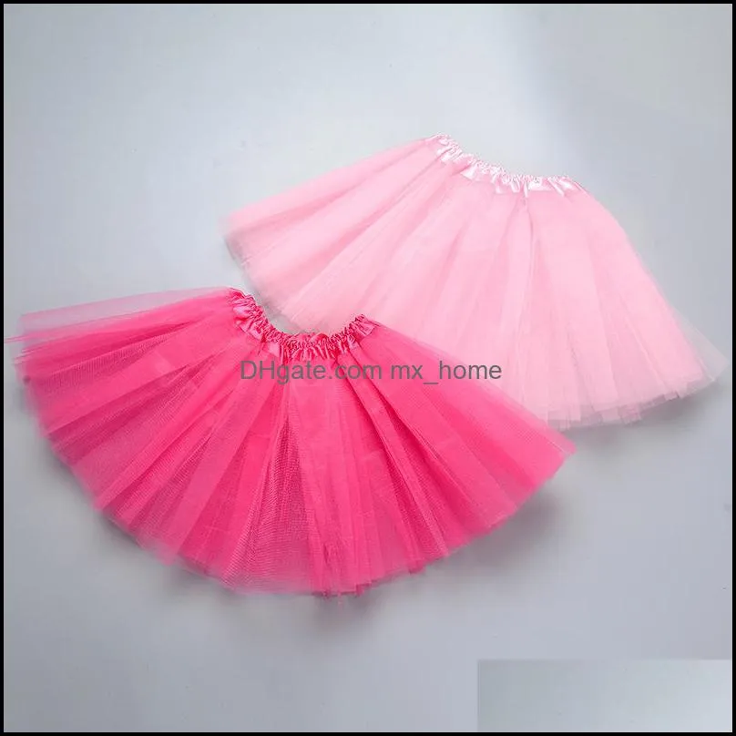 kids Clothing girls Net yarn Mesh Gauze Skirts infant toddler Tutu Lace Ballet Puffy Skirt summer fashion Korean version baby clothes