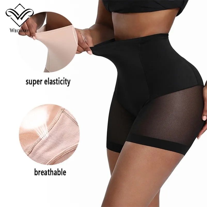 Wechery nádegas lifter mulheres emagrecimento corporal shaper shaper sem emenda de alto teor de cintura sexy modelagem corpo underwear suave calcinha lj201210