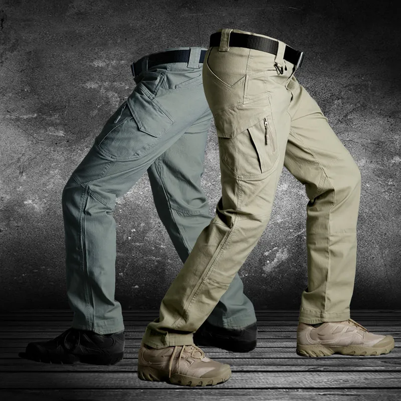 US Army Urban Tactical Cargo Pants With Multi Pockets For Men
