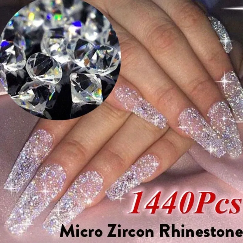 2 Boxes Nail Art Rhinestone, White Flatback Mixed Shape Crystal Gem Nail  Charms DIY Diamond Jewelry Half Round Nail Pearl DIY Design Accessories