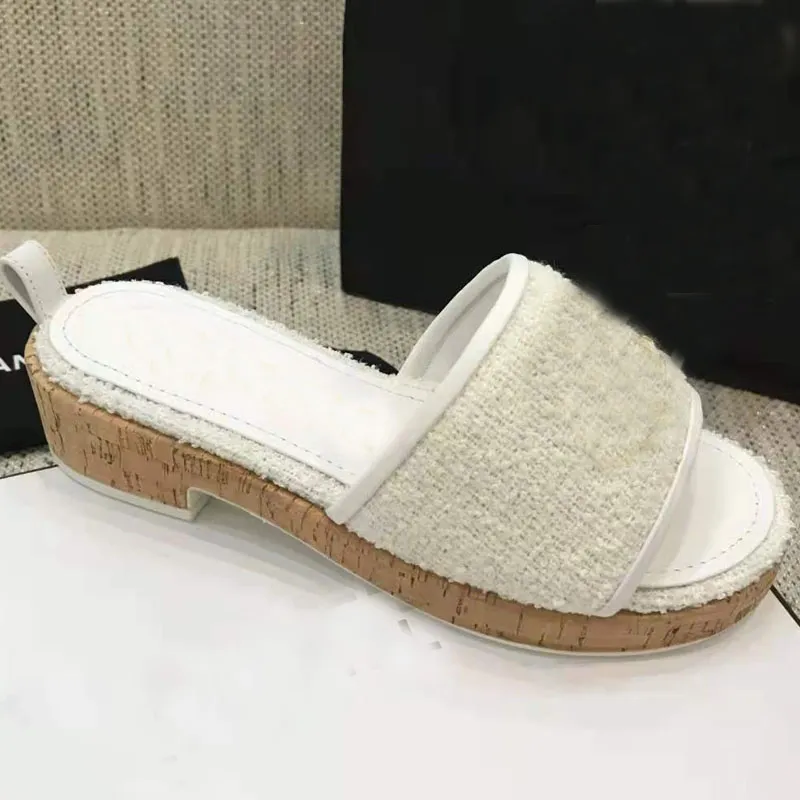 Luxury Design Slides Women Mules Fetish Summer Sandals Slippers Prom Platform Stripper Shoes