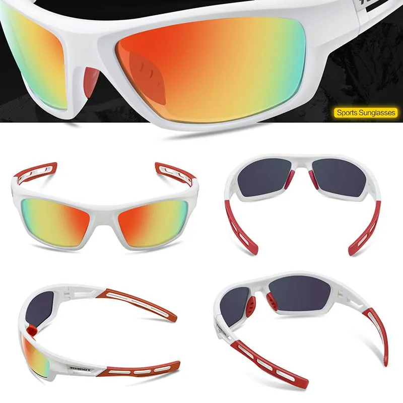  TOREGE Polarized Sports Sunglasses for Men Women