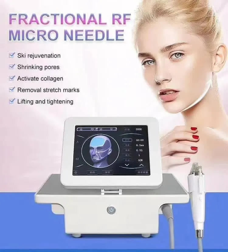 Fractional Rf Microneedling Augen-Facelifting-Faltenentfernungs-Schönheitsgerät mit 4 Nadeln, Radiofrequenz-Mikronadeln