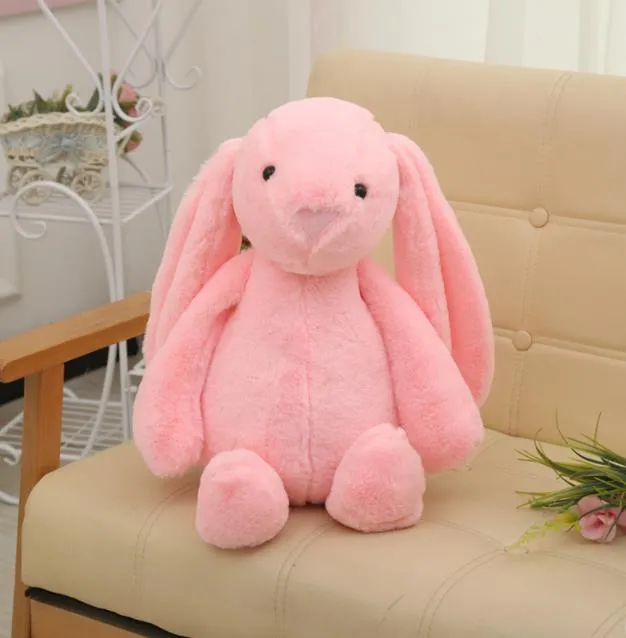 Party Favor Easter Bunny 12inch 30cm Plush Filled Toy Creative Doll Soft Long Ear Rabbit Animal Kids Baby Valentines Day Birthday Gift SN3305