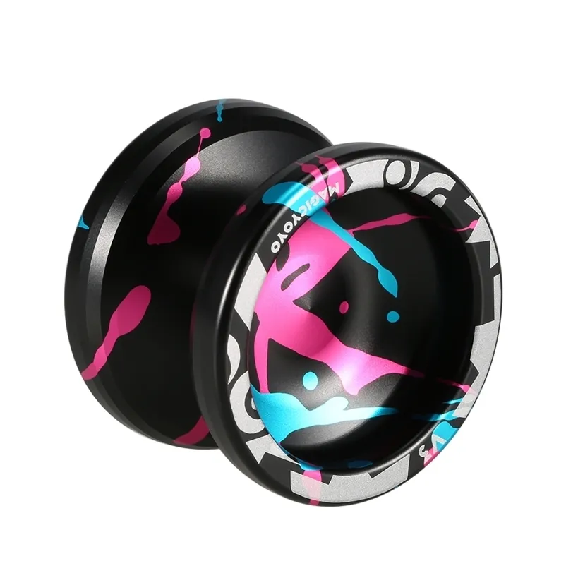 Mental Magic Yoyo Ball V3 Non responsivo ad alta velocità in lega di alluminio Yo-yo Tornio CNC con corda rotante per bambini Adulti Regalo 201214