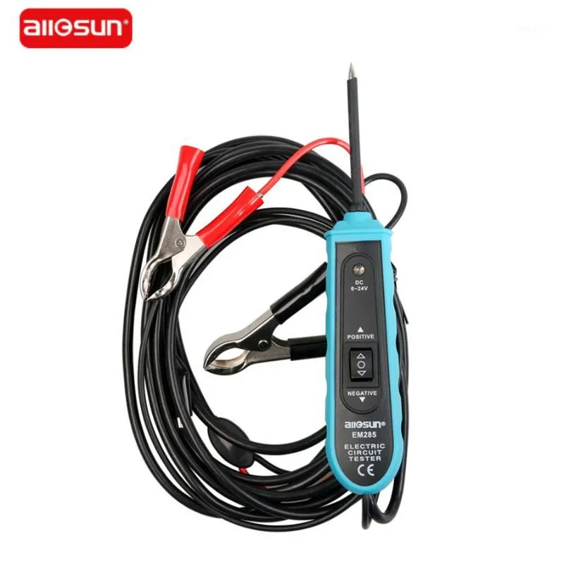 Ferramentas Diagnósticas All-Sun Em285 Potência Sonda Car Circuit Tester Automotivo 6-24V DC1