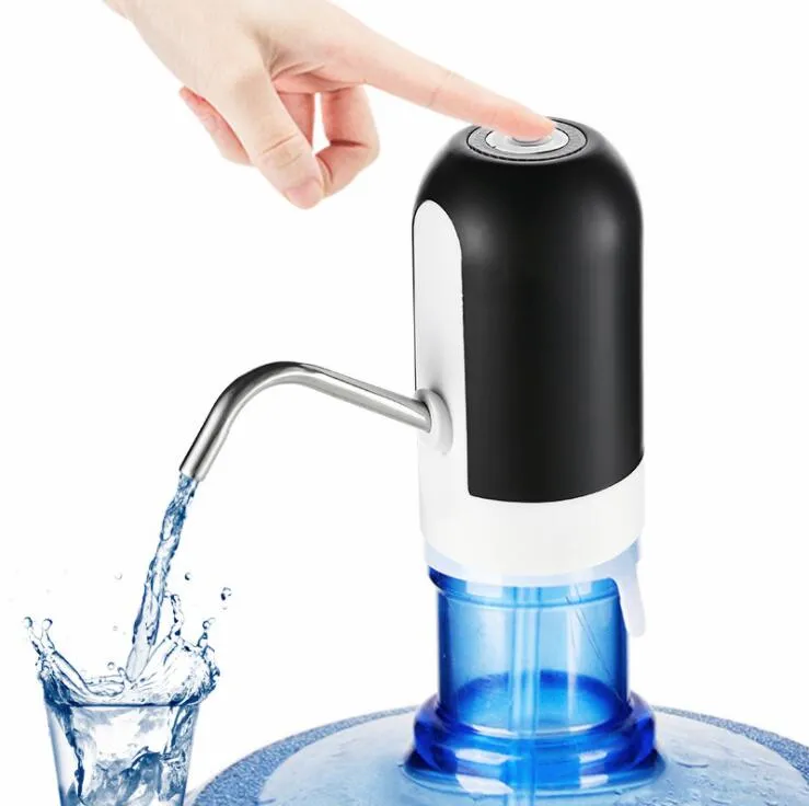 USB Charging Automatic Water Dispenser Electric Water Barrel Pump Portable Electric Water Bottle Switch Drinkware Tool