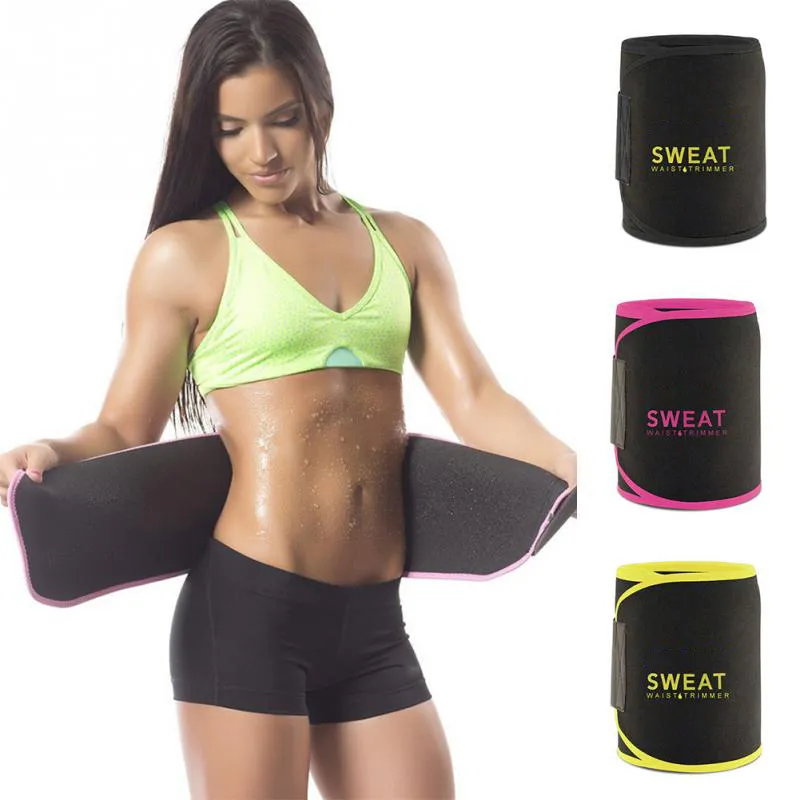 Sporty Best Workout Sweatbands Waist Trimmer Belt For Weight Loss