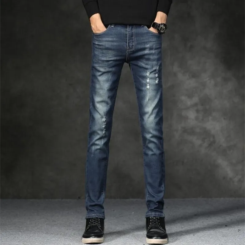 Descuento de calidad superior Jeans para hombres en ventas calientes Hombres baratos Moda Pantalones largos 201111