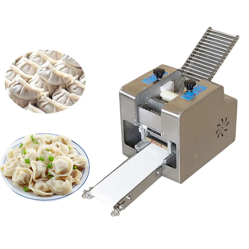 220V Dumpling Paper Manufacturer med automatisk Wonton och Dumpling Pressing Machine för kommersiella hushåll EU AU UK US PLUG274S