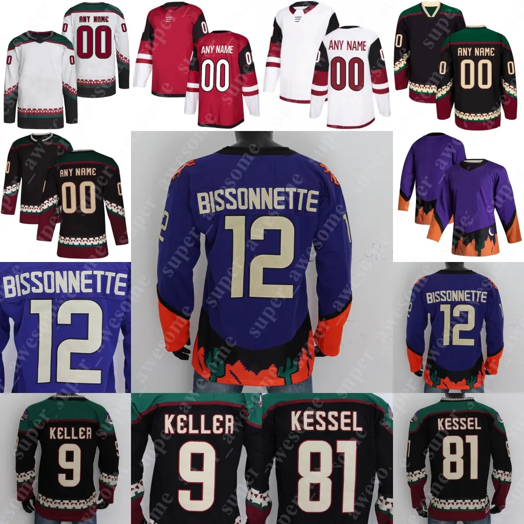 12 Maillot Paul Bissonnette 18 Logan Cooley Clayton Keller Phil Kessel Shayne Gostisbehere Lawson Crouse Travis Boyd Nick Schmaltz Johan