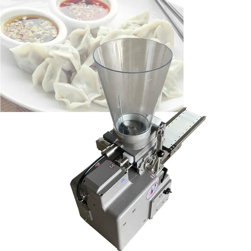 HT-28 School Food Dumpling Gyoza Maszyna stalowa stalowe materiały ze stali nierdzewne Pelmeni Maker Półauto