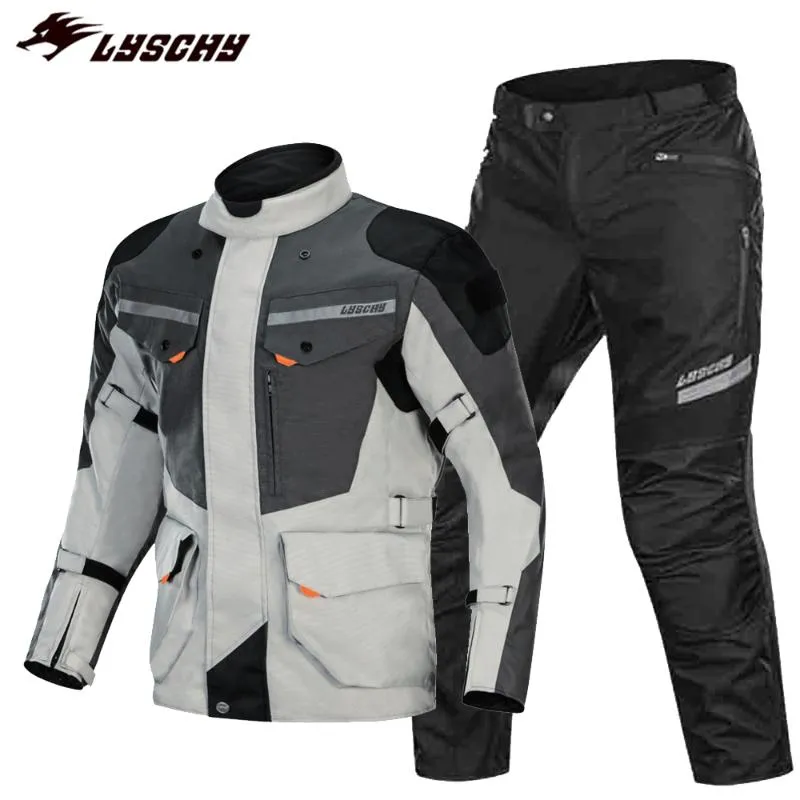 Höst Winter Cold-Proof Motorcykeljacka Vattentät Moto Motocross Jacka Motorbike Ridkläder Skyddsutrustning