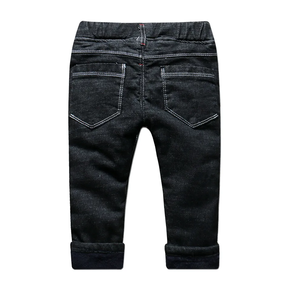 Nuevos Pantalones Vaqueros Gruesos Y Cálidos De Invierno Para Niños, Ropa  Negra De Moda Para Niños, Pantalones Vaqueros Térmicos Para Bebés De 1 A 5  Años DB LJ201203 De 11,24 €