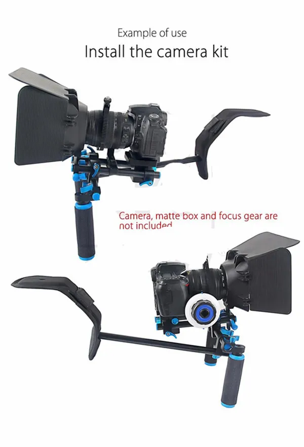 Dv Camera Rig DSLR Camera Rig Movie Kit - Shoulder Mount Stabilizer for DV 5D Mark II ...