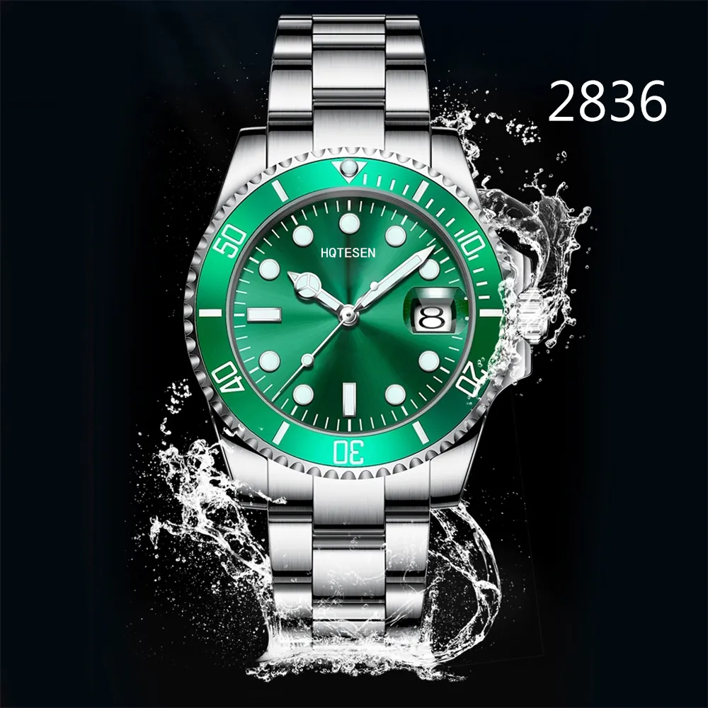 Men 3135 2836 Watch Luminous Diving Sports Ceramic 904L 116610 116613 Watch 40mm Luminous Men Watch Free DHL Shipping