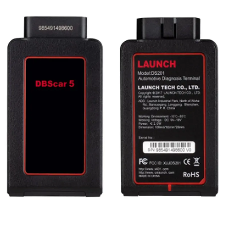 Starta X431 DBSCAR5-kontaktarbete med Diagnostic Tool X-431 V Launch DBScar 5 Adapter