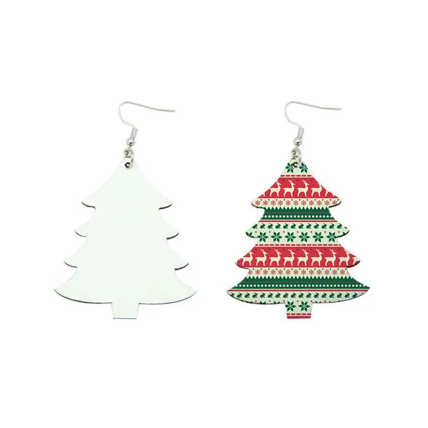 Sublimation Subloom Earrings Double Sided Leather Earring Pendants Sublimation Blanks Creative Gifts Thermal Transfer Leaves Subloom Earrings From Allanhu 0.18 DHgate.Com