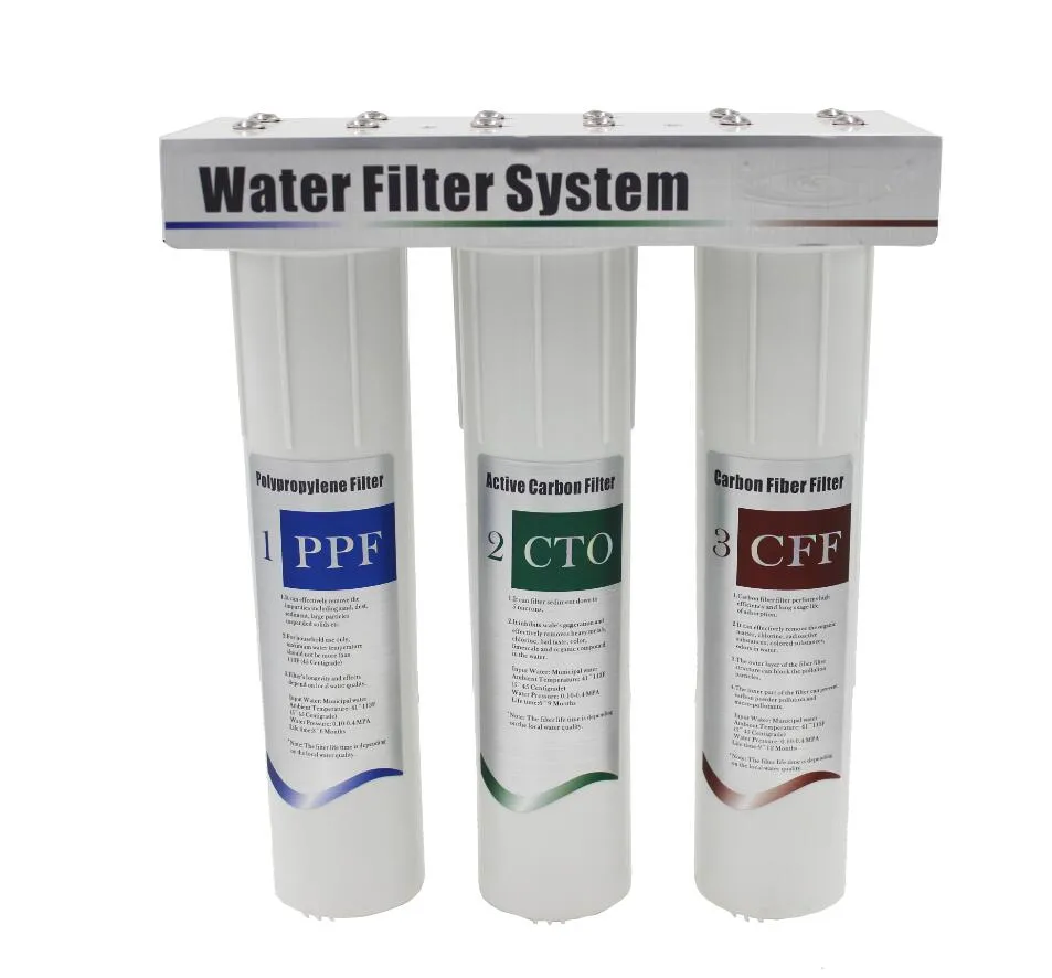 Ioniseur d'eau alcaline Filtres externes Unité de pré-filtre d'eau pour usage domestique Boisson santé Système d'eau Machine EHM-719 729, etc.