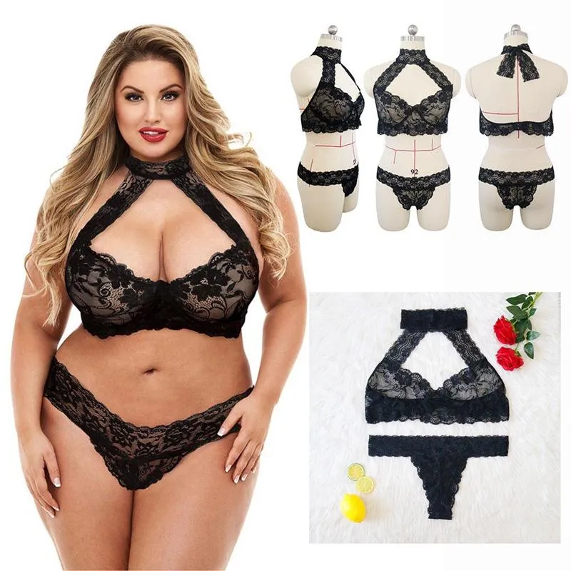 Bras Sets Lingerie Plus Size Women Sexy Underwear Erotic Bra And