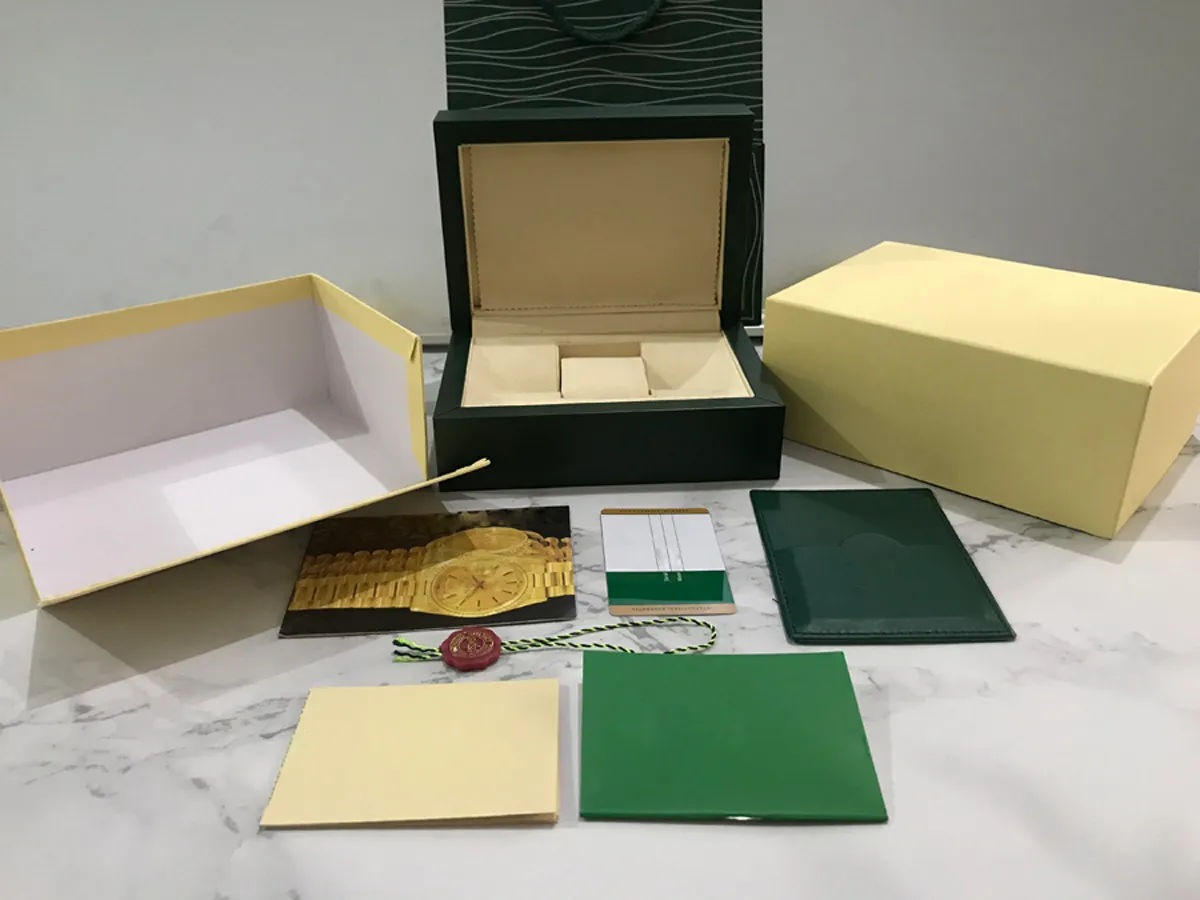 최고 품질의 핫 판매 진한 녹색 시계 상자, 세련 된 우아한 섬세한 시계 상자, 최고의 선물 상자, 좋은 품질의 상자