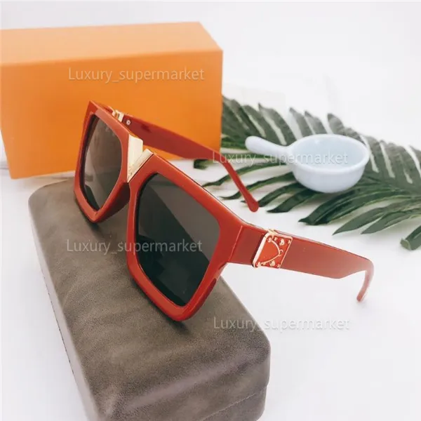 Moda Tasarımcı Güneş Gözlüğü Klasik gözlükler Goggle açık plaj güneş gözlükleri erkek kadın için 8 renk isteğe bağlı AAA
