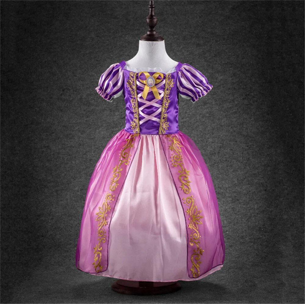 Purple Christmas Rapunzel Princess Dress For Kids ... From Jiao09, $8.06 |  DHgate.Com