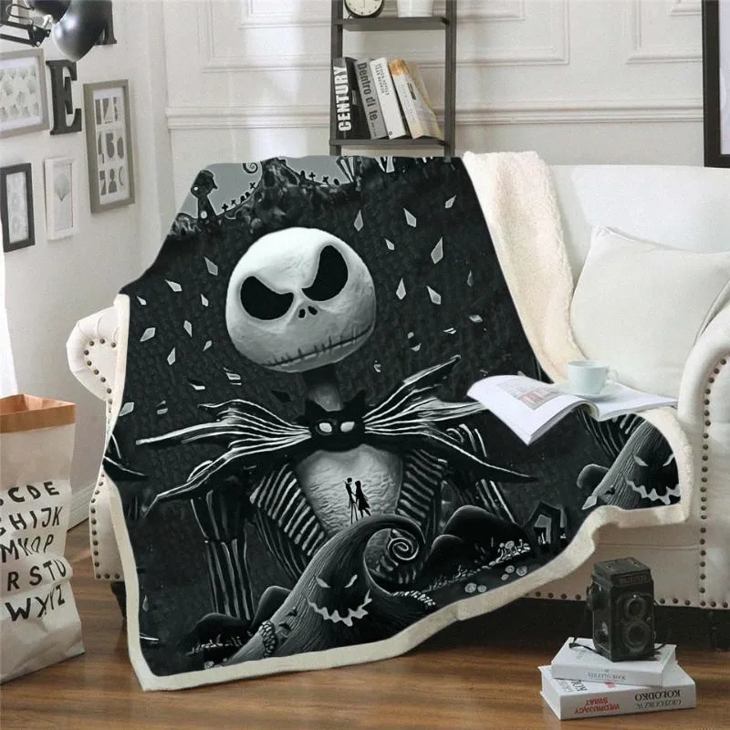 Nightmare before sales christmas fuzzy blanket