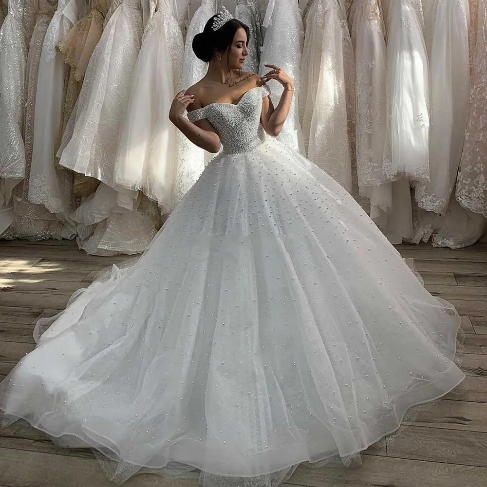 2017 New Gorgeous New Princess Wedding Dresses A-Line Bead Tulle Wedding  Gowns - China Wedding Dresses and Ladies Dress price | Made-in-China.com