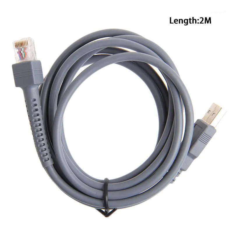 1 ПК 2M символ штрих-кодовой сканер USB Cable LS1203 LS2208 LS4208 LS3008 CBA-U01-S07ZAR1