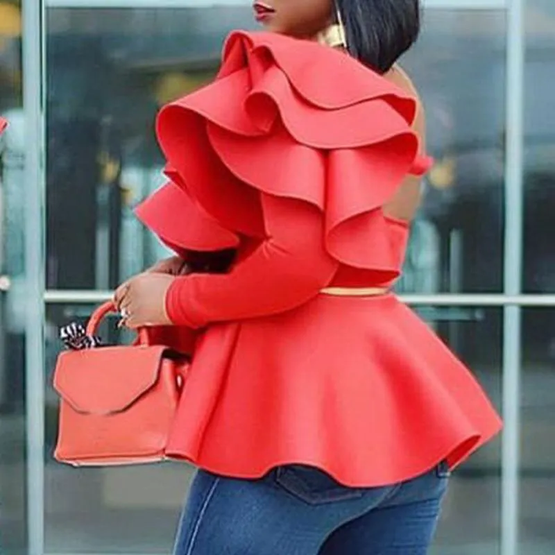 Blusas peplum top 2020