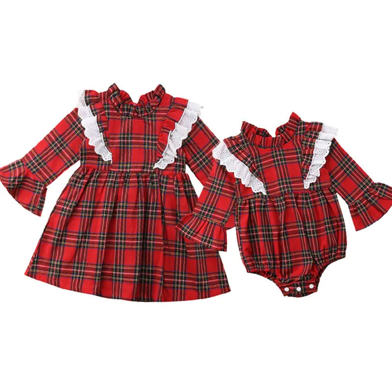 Big sister little sales sister christmas dresses