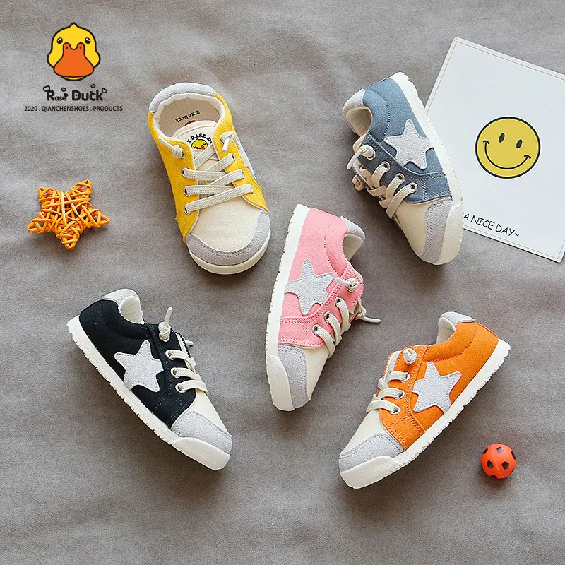 Children Casual Shoes High Quality Kids Baby Shoes 2020 Autumn Girls Boys Canvas Shoes Outdoor Soft Bottom Non-slip