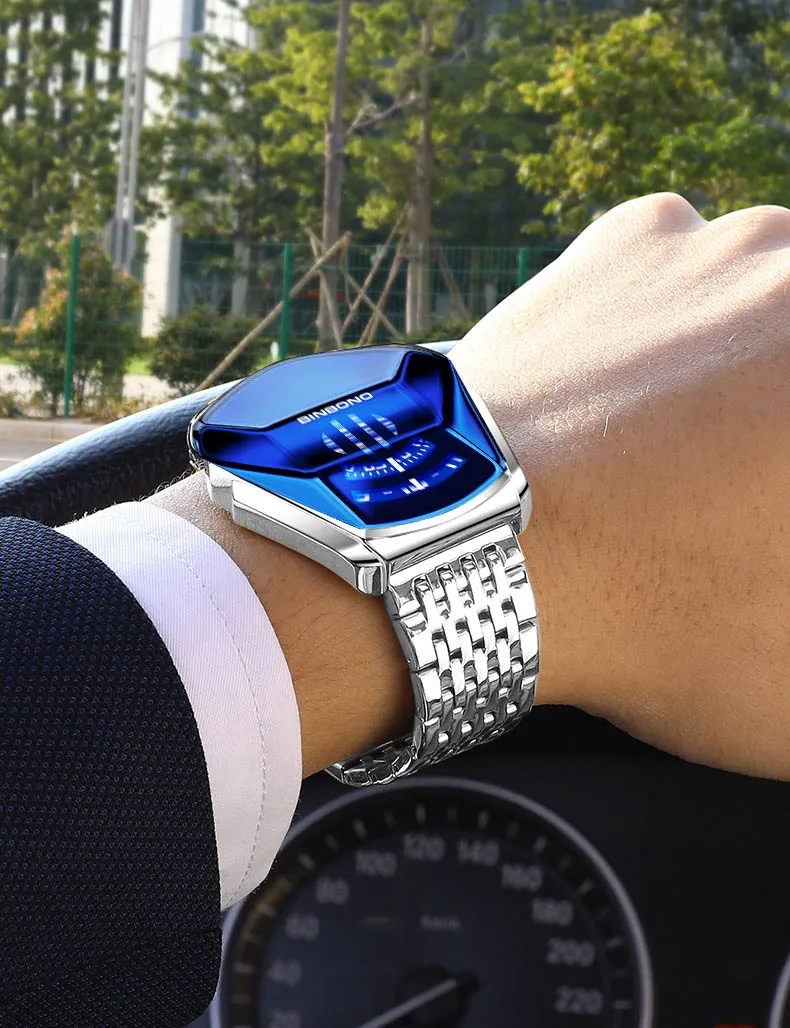 DHgate.com:Fashion personality men Creativity watches steel DHgate.com:Fashion personality men Creativity watches steel