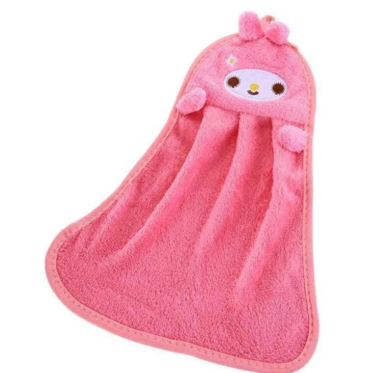 Hand Hanging Kitchen Bathroom Indoor Thick Soft Cloth Wipe Towel Cotton Dish Cloth Clean Towel Accessories jllWQif yummy_shop