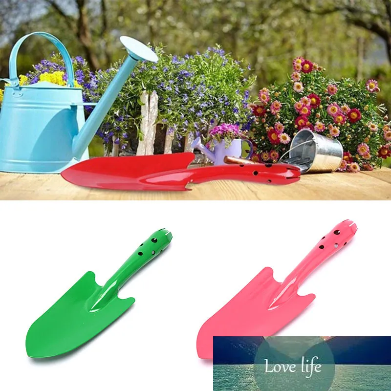 Handle Small Iron Trowel,Gardening Potting Soils Scoop Hand Trowel Soils Diggers Flower Shovel Gardening Small Shovel Random