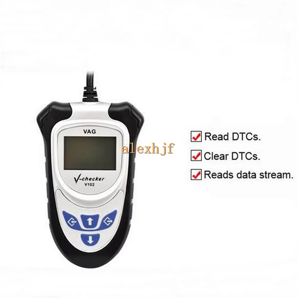 VAG Mercury Diagnostic Tool V Checker V102 For Audi, Skoda, Seat, And