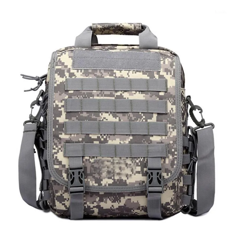 Torby na zewnątrz taktyczne polowanie 14 '' torba laptopa Molle Plecak Molle Camping Trekking trekking ramię US ACU Army Plecak1