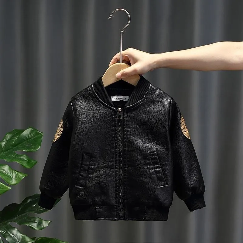 Stylish Cheap Leather Jackets For Boys Perfect For Spring And