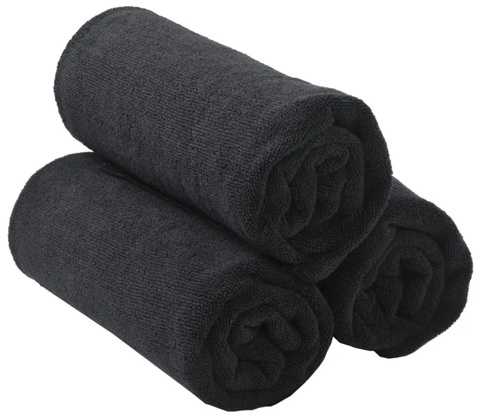 Sinland Microfibre Salon Séchage Des Cheveux Serviette Serviette De Bain Serviette De Bain Ultra Épais Pour Spa Hôtels Home Gym 20Inchx33Inch 3 Pack 201027