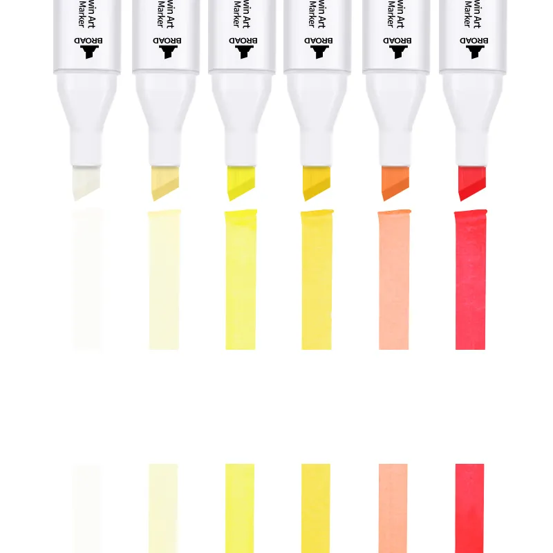 24-168 Color Marker Pen Set Comic Brush Drawing Sketch Art
