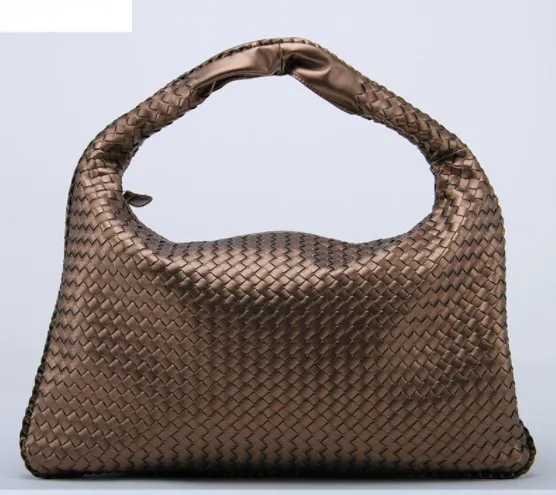 【PORTERNA】Mumble Day Shoulder Bag DHgate.com:2024 Woven PU Leather Large Capacity Casual