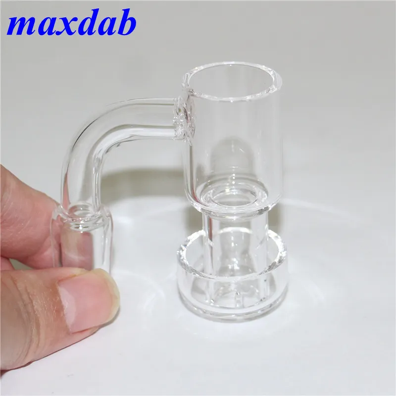 Fumer Terp vide Quartz Banger clou sans dôme avec joint poli mâle femelle ont 6 tailles pour tuyau d'eau en verre