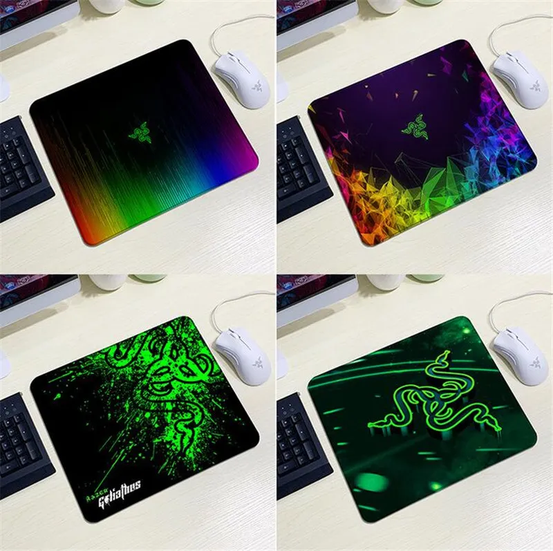 New Razer Thickened Seaming Gaming Mouse Pad 240X200X2mm SeamingMouse pads Mat For Laptop Computer Tablet PC