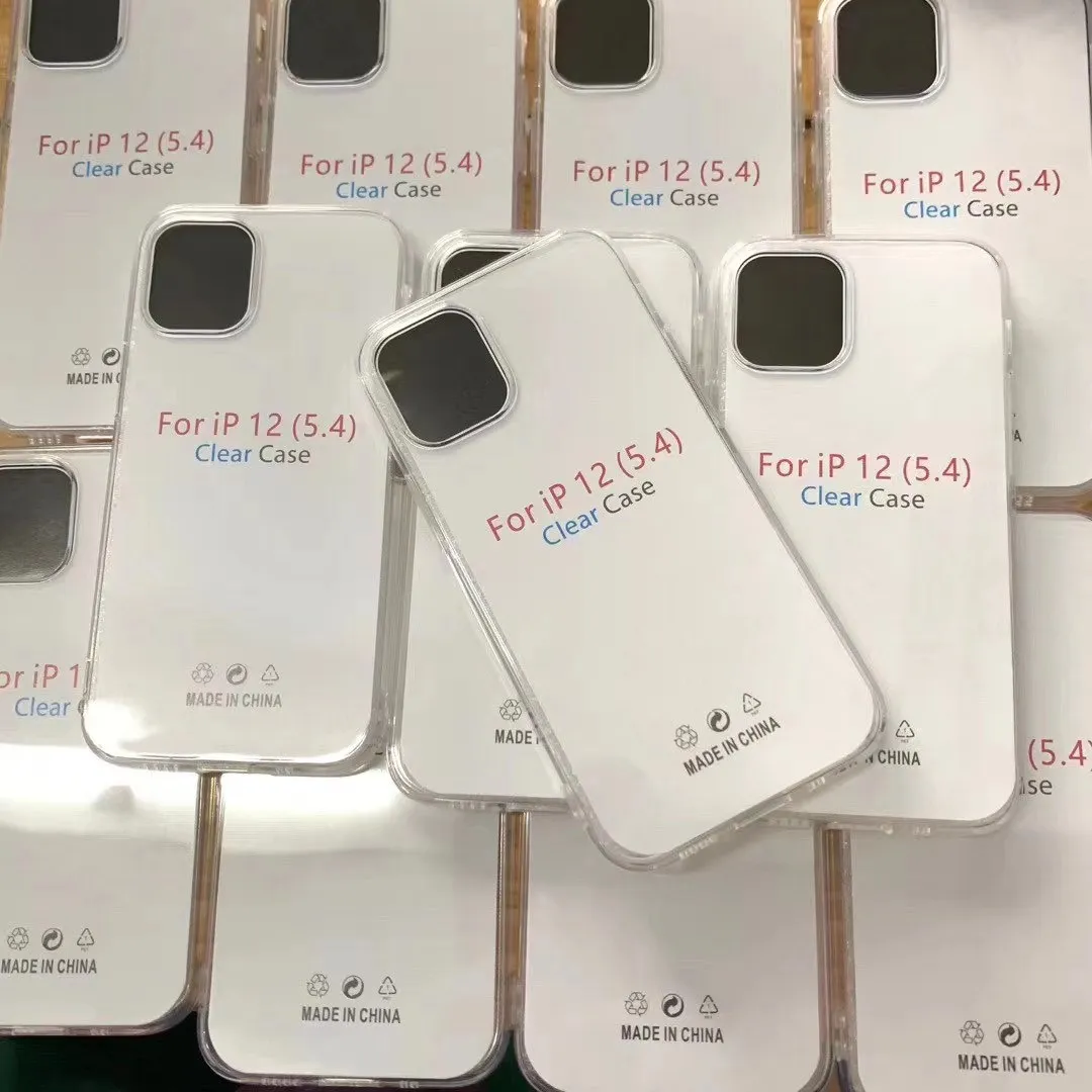 Custodie in TPU morbido da 1,5 mm per Iphone 15 14 13 Mini 12 11 Pro XR XS MAX 8 7 6 Galaxy S22 Plus A53 A33 A03 Core S20 Ultra Note 20 Cover per cellulare in pelle trasparente trasparente