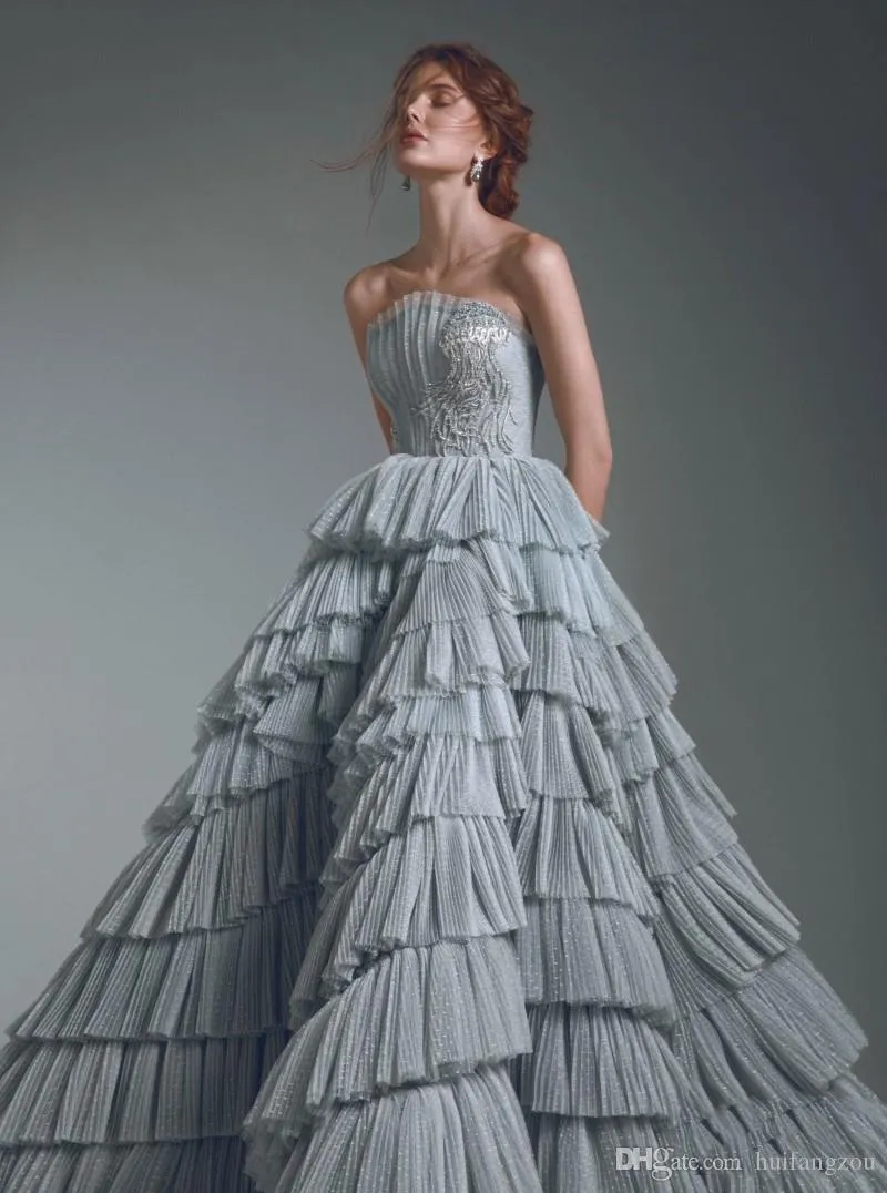 Vintage Prom Dresses Plus Size A Line Strapless... From Huifangzou, $135.34  | DHgate.Com