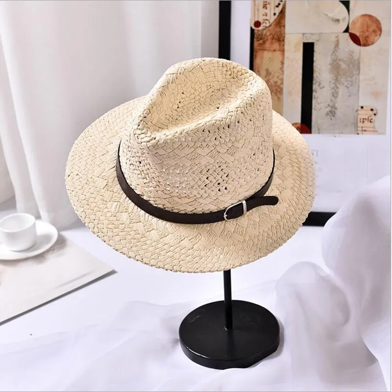 Handmade Boho Men Of Straw Sunhat For Women And Men Perfect For Summer  Beach And Casual Jazz Style Y200714 From Shanye08, $9.34